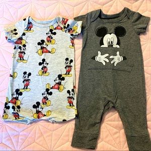 🛍Mickey Mouse unisex baby Romper